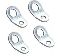 ACC Parts Handbrake Spring Anchor Plate Tab Lock Clip Compatible with Land Rover Series 1 2 2A 3 Parking Brake Hardware Repair Kit & Classic 4x4 Restoration Parts OEM Nos 240708 - 4 Pieces