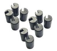 ACC Parts Hinge Bonnet Bush SET Compatible with Land Rover Defender, Series 3 and PUMA (1983-2006), 10 Pieces, OEM 346849