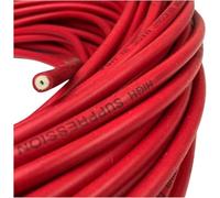 ACC Parts HT Ignition Lead Cable 8mm 1 Metre Red Silicone Superior Spark Suppression & Carbon Core Universal Fit for Classic & Modern Cars, Motorbike