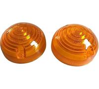 ACC Parts Indicator Lamp Replacement Lens Compatible with Land Rover Defender and Series 3 Up to 2006 Side Indicator Tail Brake Lamp Replacement Lenses OEM No CDU3374 589285 (Amber Lens)