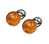 ACC Parts Indicator Light Lamp Compatible with Land Rover Defender 90 110 130 Series 2 2A 3 Front Turn Signal Light Assembly Amber Lens OEM No RTC5013 - 2 Piece Set