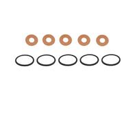 ACC Parts Injector Seal Kit Compatible with Land Rover Td5 Defender Discovery 2 Copper Washer and Viton O-Ring Diesel Fuel Injector Repair Gasket Set OEM No ERR6417 ERR7004 - 10 Piece Set