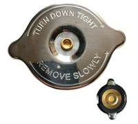 ACC Parts Radiator Blanking Cap for Expansion Tanks - Non Pressurised, Polished Stainless Steel, Fits Classic & Modern Vehicles