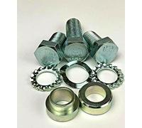 ACC Parts Seat Belt Bolt & Nut Kit - High Tensile (Grade 8.8) Fastener Set for Classic & Modern Cars & Trucks, Seatbelt Fixing, Replacement