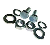 ACC Parts Seat Belt Fastener Kit - High Tensile (Grade 8.8) Bolt, Nut, Washer, Spacer Set, Replacement Hardware