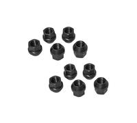 ACC Parts Wheel Nut Compatible with Land Rover Discovery 3 & 4 Steel Wheels Heavy Duty M14 x 1.5 Tapered Lug Nuts, Black Oxide Finish OEM TF152NUTBLACK - 10-Piece Set