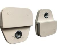 ACC Parts Window Glass Runner Clip Set Compatible with Land Rover Defender 90, 110, 130 (1994-2016) - 2-Piece Window Channel Retainer Clips Fix Dropped Window OEM AWR7092 STC4787 ALR6219