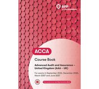 ACCA Advanced Audit and Assurance (UK) : Course Book