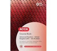 ACCA Advanced Taxation FA2023: Course Book