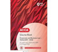 ACCA Corporate and Business Law (Global): Course Book