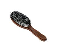 Acca Kappa Pneumatic Kotibé Wood Oval Brush with Boar Bristle and Nylon Monofilament