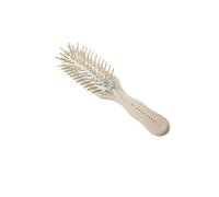 Acca Kappa Rectangular Pneumatic Brush with Rounded Wooden Pins - 1pcs