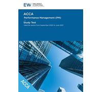 ACCA Performance Management (PM) - Study Text - 2020-21
