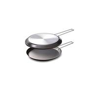 ACCADEMIA MUGNANO Fuoco & Idee FIGRF24 Frittata Pan, Non-Stick Aluminium with Ergonomic Handle, 24 cm.