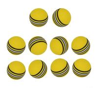 Accarugty 10 Pack Foam Golf Balls For Swing Training, Soft Eva Sponge