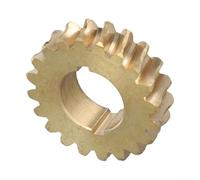 Accarugty 20 Tooth Bronze Tiller Worm Wheel Gear For 481 1246 51095 Gis 2000 Series, Compatible With Part Numbers 33473 701015 33626 89355, 78 Bore Size Metal Replacement Component
