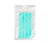 Accarugty 4 Pack Pickleball Paddle Counterweight Strips Edge Guard Tape 3.5g Flexible PVC Weight Strip, For Swing Stability Frame Protection Fits Most Paddles(Glow-in-the-dark)
