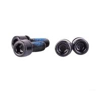 Accarugty 4 Pcs M6x18mm Bike Disc Brake Mount Adapter Screws High Carbon