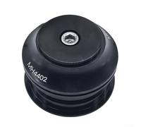 Accarugty 44mm Headset for Road Bike Smooth Bearing Rotation | for semi-integrated design, aluminum alloy build, lightweight durability, black finish, 44mm size