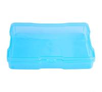 Accarugty 4X6 Inch Photo Storage Box, Acid-Free PP Case, Transparent Container, Buckle Lock, Carry Handle, Label Stickers Included, Multi-Colour Choice(Random Color)