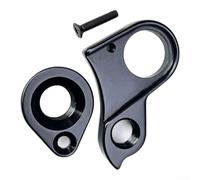 Accarugty Aluminium Cube Rear Derailleur Hanger | CNC Machined Axle Mount For Hybrid Electric Bicycle Gear Hanger Black Set