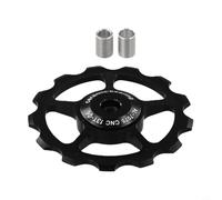 Accarugty Aluminum Alloy Road For Bike Rear Derailleur Wheel Pulley with Ceramic Bearings, 10T-17T Compatible for Campagnolo(13T)