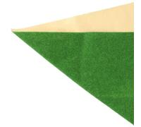 Accarugty Artificial Grass Mat 25x25cm Green Model Turf For Ho Scale