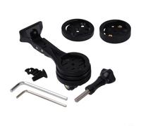 Accarugty Bicycle Computer Holder Mount For Garmin for bryton for cateye, ABS Bike GPS Bracket For Trek Madone Emonda for slr RSL, Adjustable VR Compatible With Camera(Long)