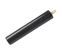 Accarugty Billiards Snooker Cue Extension Butt Handle 15cm Plastic Non-Slip Grip, For Pool Black Lightweight Accessory to Extend Hitting Range