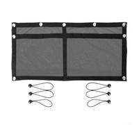 Accarugty Boat Storage Mesh Pocket Net, for heavy-duty Polyester Cargo Organizer With Elasticity, Space-Saving Stowage For Yacht, Ship, Car And Truck Interior, 61X38cm Or(81 * 38cm)