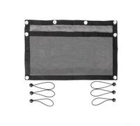 Accarugty Boat Storage Mesh Pocket Net, for heavy-duty Polyester Cargo Organizer With Elasticity, Space-Saving Stowage For Yacht, Ship, Car And Truck Interior, 61X38cm Or(61 * 38cm)