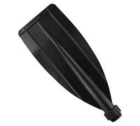 Accarugty Canoe Oar Leaf Insert, Kayak- Paddle Blade- Replacement, Inflatable Boat Paddle Head, Aluminium Shaft Paddle Accessory, 29.9mm Mounting Hole Blade-,