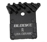 Accarugty -Compatible Ceramic Disc Brake Pads for Road & Bikes - Resin/Metal Compound, Aluminum Backplate, 36.7 x 34 x 4 mm - Fits For DURA- R9(L05A)