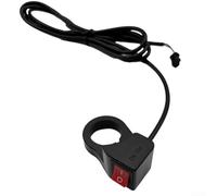 Accarugty Electric Bike Direction Switch, E-Bike Controller Part, Ebike Forward Reverse Switch, Scooter Boat Shape Self-Locking Button