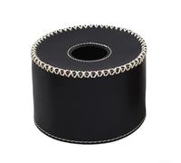 Accarugty Leather Camping Gas Tank Case, For 230g 450g Canisters(S black)