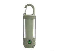 Accarugty LED Rechargeable Tent Lamp With USB-C Port And Three Adjustable Light Colors For Camping Hiking And Power Outage Preparedness(13 * 3.5cm Dark Green)