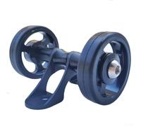 Accarugty Lightweight Alloy Trailer Cart Wheel for Folding Bikes