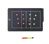 Accarugty Magnetic Soccer Coaching Board, Football Strategy Planner, Multi Sport Tactical- Board, Coach- Training Equipment, LCD Game, Electronic Tactics Display(volleyball)