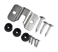 Accarugty Metal Fixings For Dartboard-, Dartboard- Wall Mount Bracket, Steel Dart- Board Hanger, Dart- Board Hanging Kit, Universal- Dartboard- Bracket, Screw Fixing