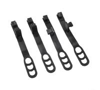 Accarugty Motorcycle Headlight Rubber Straps, Lasting Front Fork Mount Holder For 30-43mm Tubes, Fits Dual Sport Dirt Naked Bikes, 4-Pack