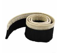 Accarugty Nylon Brush Vacuum Cleaner Part, 70Mm 100Mm Width, CNC Router Spindle Motor Cover, Black, 1M Length, Suitable For Engraving Machine Dust Removal(70mm)