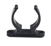 Accarugty Nylon Pipe Clamp 38mm, Yacht Hardware Fitting, Telescopic Ladder Clip, UV, Boat Hook Holder Clip, Marine Deck Storage Clip, Paddle Keeper(1pc)
