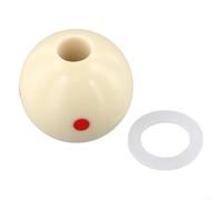 Accarugty Resin Billiard Aiming Trainer Ball for Pool Cue Stability, Practice Hitting Tool for American Nine-Ball and English Snooker, Enhances Shooting-(17mm)