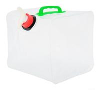 Accarugty Reusable Plastic Water Collapsible Water Bag 10L Portable Folding Water Container,With Wide Mouth,For Camping Hiking Outdoor Storage Lightweight(B)