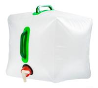 Accarugty Reusable Plastic Water Collapsible Water Bag 10L Portable Folding Water Container,With Wide Mouth,For Camping Hiking Outdoor Storage Lightweight(D)