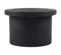 Accarugty Rotatable Heater Tee Pipe Ducting Hose Warm Air Outlet Vent, 42Mm 60Mm 75Mm 90Mm Plastic Connector, Fits Diesel Parking Heater Systems(90MM)