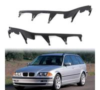 Accarugty Rubber Headlight Seal Strip, For BMW 3 seriess E46 4-Door 98-01, Gasket Lips Left Right Replace OEM 63128384486 63128384487