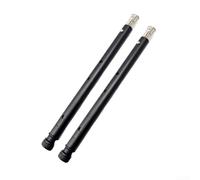 Accarugty Stainless Steel Camping Table Feet, Igt- Table Legs Replacement, Telescopic Folding Table Supports, Adjustable Height Picnic Stand Legs, Diy Camp-(Black 50-83cm)