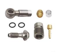 Accarugty Stainless Steel Hydraulic Brake Hose Olive Kit for MAGURA