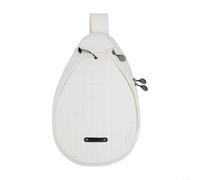 Accarugty Tennis Racket Crossbody Bag 18in Protective Shoulder Case | Fixed compartment prevents collision, padded interior, secure zipper closure, fits standard adult rackets